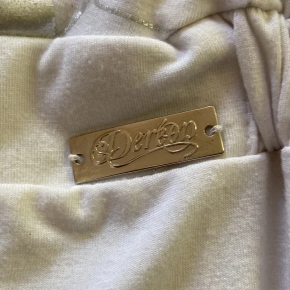 Beautiful drop waist sheer white dress in size L - Picture 2 of 12